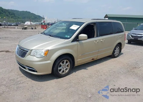 2011 Chrysler Town & Country Touring from USA, damaged, VIN 2A4RR5DG7BR746496
